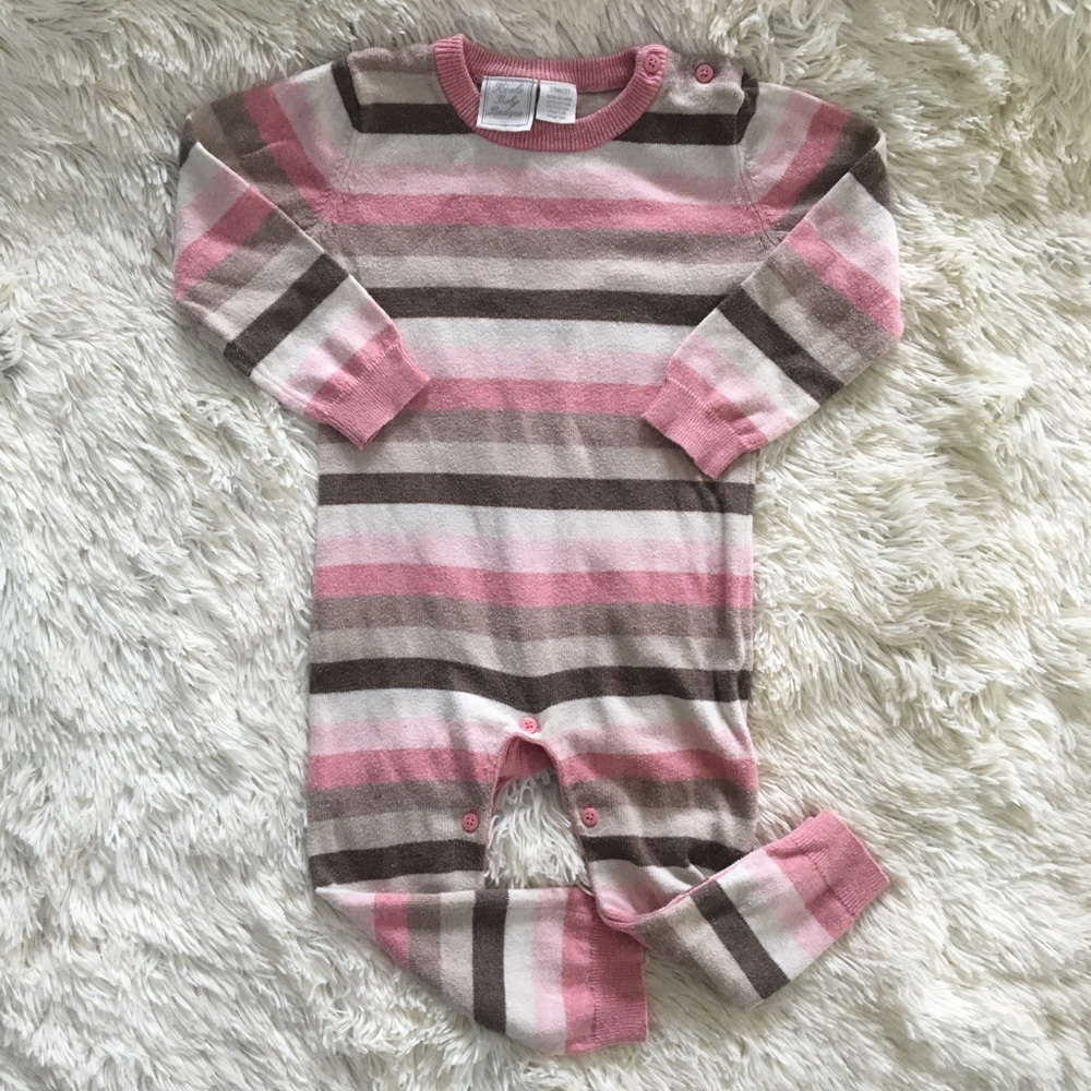 Button up Sweater Play Romper
